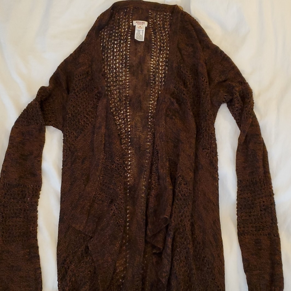 Extra long flowy cardigan
